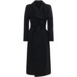 Czarne Płaszcze zimowe damskie eleganckie w rozmiarze L 