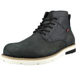 Czarne Sneakersy sznurowane męskie z nubuku marki LEVI´S w rozmiarze 41 