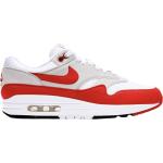 Czerwone Sneakersy sznurowane marki Nike Air Max 1 w rozmiarze 40,5 