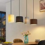 Przecenione Beżowe Lampy wiszące drewniane - gwint żarówki: E27 