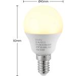 Przecenione Białe Żarówki LED z tworzywa sztucznego - gwint żarówki: E14 