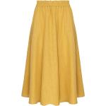 Żółte Spódnice midi damskie 