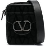 Czarne Torebki na ramię w nowoczesnym stylu marki Valentino Garavani 