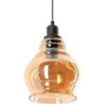 Bursztynowe Lampy wiszące w nowoczesnym stylu - gwint żarówki: E27 