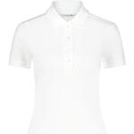 Białe Bluzki z kołnierzykiem damskie marki Lacoste w rozmiarze XL 