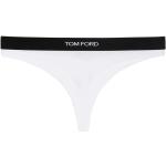 Białe Eko Stringi modalowe marki Tom Ford w rozmiarze S 
