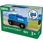 Niebieskie Zabawki kolejki z motywem pociągów marki BRIO 