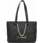 Love Moschino Quilted Shopper Bag 27.5 cm nero