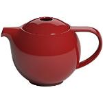 LOVERAMICS CD-Lovermics Tea-600 ml Pro Czajniczek do warzenia herbaty 600 ml Czerwony, Porcelana