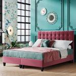 Łóżka do sypialni tapicerowane w nowoczesnym stylu marki Senpo 
