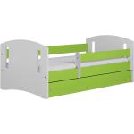 Zielone Łóżka dla dzieci z szufladami marki ELIOR 
