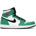 Zielone Buty do koszykówki damskie w stylu retro marki Nike Jordan w rozmiarze 39 