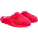 Przecenione Różowe Obuwie domowe & Pantofle & Kapcie damskie eleganckie w rozmiarze 40 - wysokość obcasa do 3cm 