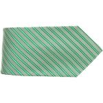 Zielone Krawaty męskie jedwabne marki KITON w rozmiarze uniwersalnym 