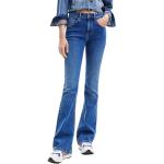 Niebieskie Jeansy damskie rurki dżinsowe na wiosnę marki Desigual Luna w rozmiarze XL 