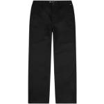 Czarne Spodnie typu chinos męskie luźne marki Vans 