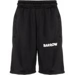 Czarne Krótkie spodnie w paski w stylu casual marki Barrow w rozmiarze M 
