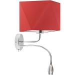 Czerwone Kinkiety & Lampy ścienne w nowoczesnym stylu 