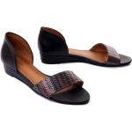 Czarne Sandały na obcasie damskie na lato marki Maciejka w rozmiarze 40 - wysokość obcasa od 3cm do 5cm 