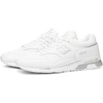 Białe Sneakersy sznurowane męskie z nappy marki New Balance w rozmiarze 39,5 