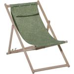 MADISON Fotel palmowy na kemping i na plażę, brązowy/zielony