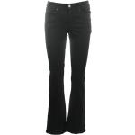 Czarne Jeansy dzwony w stylu casual dżinsowe w rozmiarze XL 
