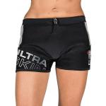 Czarne Krótkie spodnie damskie sportowe chromowane marki Mares w rozmiarze XL 