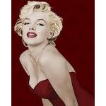 Marilyn Monroe nadruk na płótnie "gwiazdka", baweł