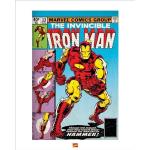 Marvel Iron Man artystyczny nadruk, wielokolorowy,
