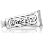 Przecenione Białe Pasty do zębów damskie 25 ml wybielacjące na wrażliwe dziąsła marki Marvis 