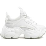 Białe Masywne sneakersy damskie sportowe marki Buffalo w rozmiarze 40 