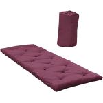 Czerwony materac futon 70x190 cm Bed In a Bag Bordeaux – Karup Design
