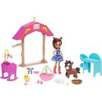 Wózki dla lalek marki Mattel Enchantimals o tematyce farmy 