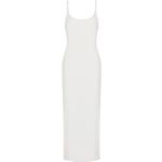 Białe Sukienki midi damskie marki Emporio Armani w rozmiarze M 