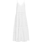Białe Długie sukienki damskie maxi w rozmiarze XL 