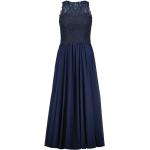 Niebieskie Sukienki na zamek damskie maxi marki Swing w rozmiarze XL 