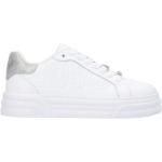 Białe Sneakersy sznurowane damskie - rodzaj noska: Okrągły z poliuretanu marki Liu Jo w rozmiarze 40 