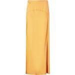 Musztardowe Długie spódnice damskie maxi marki Calvin Klein w rozmiarze S 