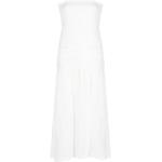 Białe Sukienki dzienne damskie bawełniane maxi marki Silvian Heach w rozmiarze M 