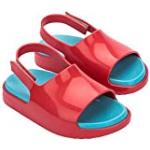 Czerwone Sandały płaskie dla dziewczynek na lato marki Melissa w rozmiarze 24 