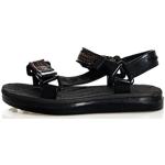 Czarne Sandały płaskie dla dzieci na lato marki Melissa w rozmiarze 27 