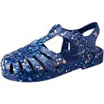 Niebieskie Sandały dla dziewczynek na lato marki Melissa w rozmiarze 30 
