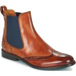 Przecenione Brązowe Wysokie buty damskie marki Melvin & Hamilton w rozmiarze 36 - wysokość obcasa do 3cm 