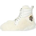 Białe Sneakersy na koturnie damskie ze skóry cielęcej marki Melvin & Hamilton w rozmiarze 38 