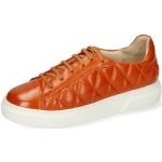 Pomarańczowe Sneakersy na koturnie damskie marki Melvin & Hamilton w rozmiarze 39 