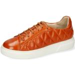 Pomarańczowe Sneakersy na koturnie damskie marki Melvin & Hamilton w rozmiarze 40 