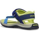 Limonkowe Buty na rzepy dla chłopców wodoodporne Rzepy na lato marki Merrell Kahuna w rozmiarze 37 