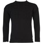 Czarne Swetry wełniane  męskie na zimę w rozmiarze M 