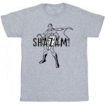 Męski T-shirt z zarysem Shazam DC Comics