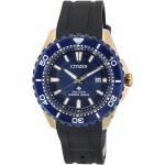 Męski zegarek Citizen Promaster Marine niebieska tarcza Eco-Drive Divers BN0196-01L 200M
